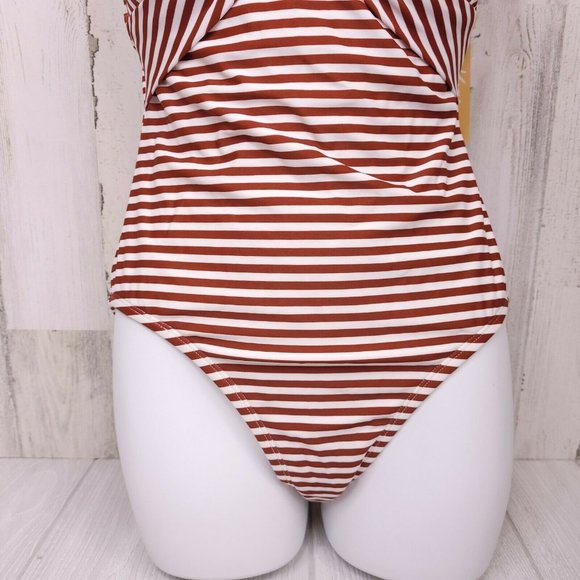 Kona Sol Twist Bandeau Medium Coverage Swimsuit - Picture 5 of 11